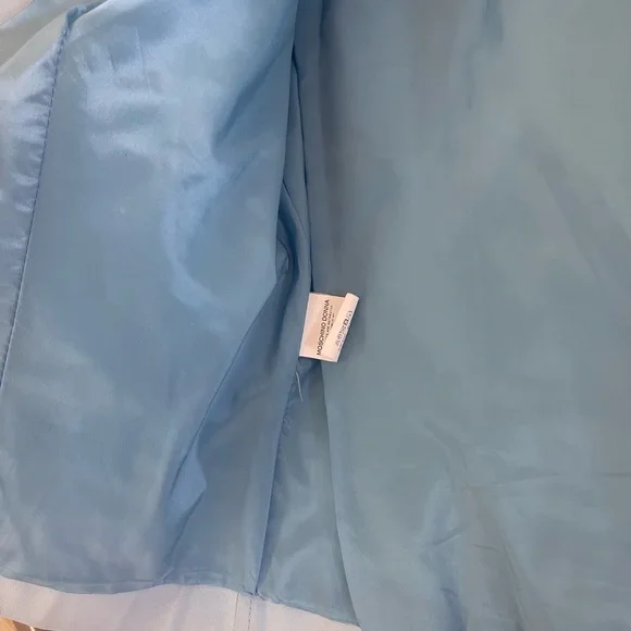 VINTAGE MOSCHINO blue JACKET